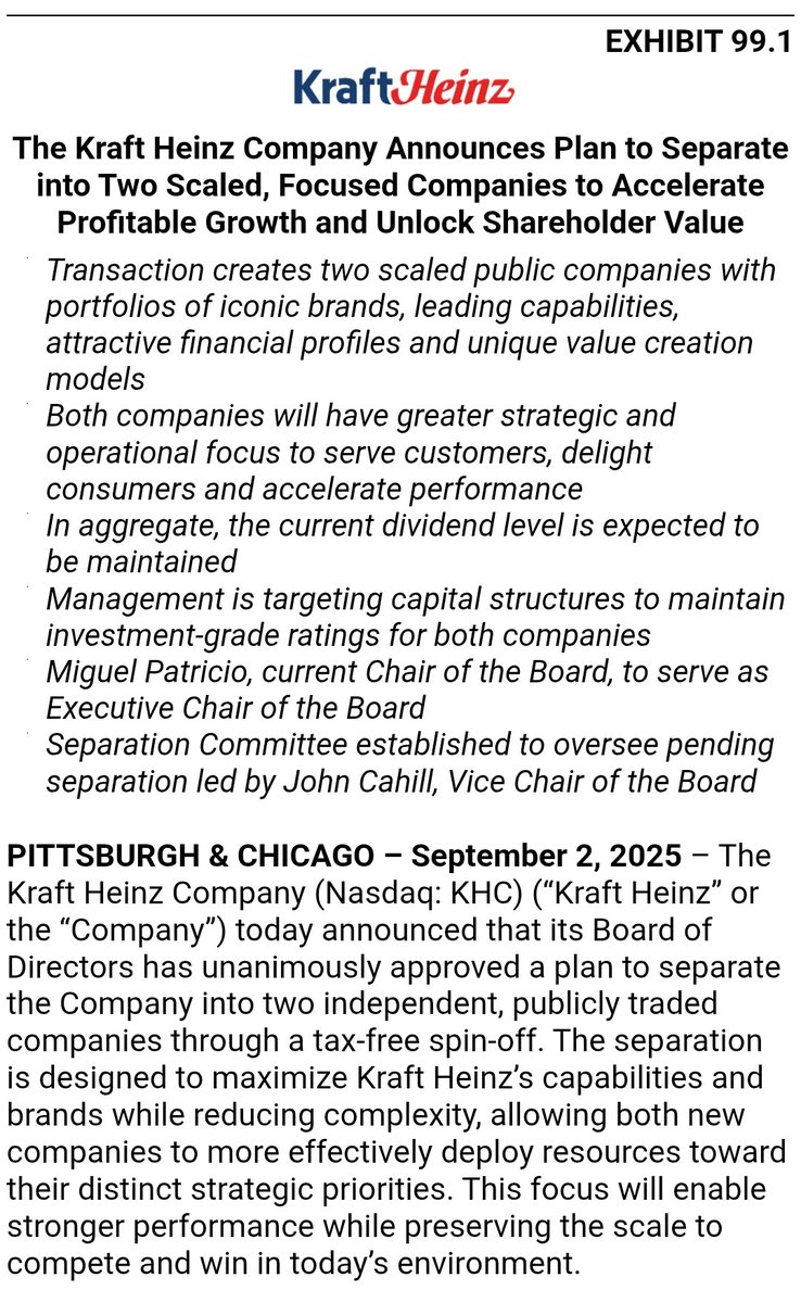 jitanpapa's tweet image. 【速報】クラフト・ハインツ（#KHC）のスピンオフが正式に発表されました！🌭🧀詳細はこれから確認します！