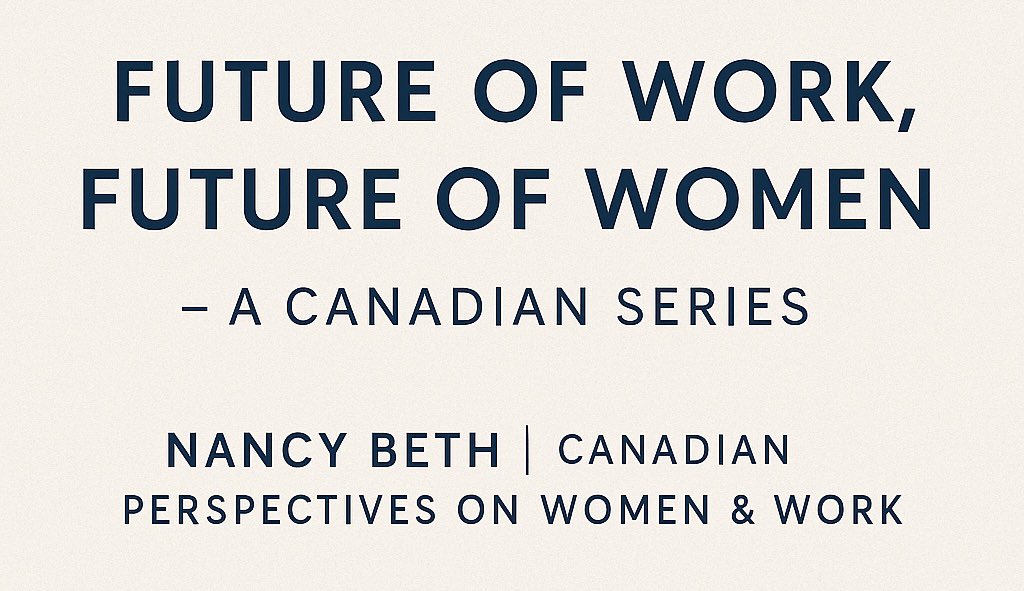 Future of Work, Future of Women (wk 2): 
🇨🇦 The Motherhood 
Penalty in Canada

Women shouldn’t have to choose between career + caregiving. It’s time for workplaces that value both.
Read + share your story 👉 

#FutureOfWork #MotherhoodPenalty #WomenAtWork
 open.substack.com/pub/nancybethg…