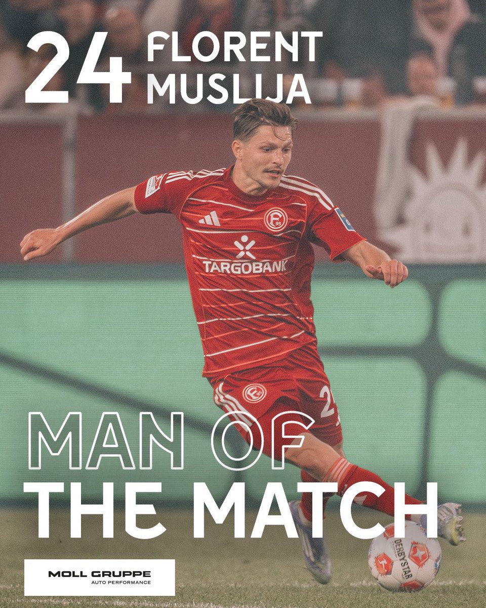 F95_jp's tweet photo. #DeadlineDay により遅れてしまいましたが、、、
📊ファンが選ぶカールスルーエ戦の"Man of the match“にはムスリヤが選出されました🥇😍
#フォルトゥナ | 🔴⚪ | #F95KSC https://t.co/VerP3UD3No