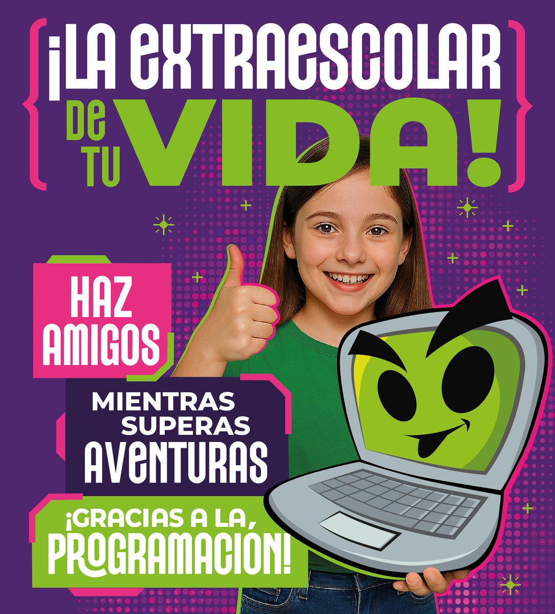 codelearn_es's tweet image. ¡Hemos vuelto! Esta semana todos los centros Codelearn han reabierto sus puertas y la extraescolar presencial vuelve a estar en marcha. ¡Aprovecha el inicio de curso para unirte a la aventura de programar y descubrir la que será la extraescolar de tu vida! codelearn.es/blog/vuelta-al…