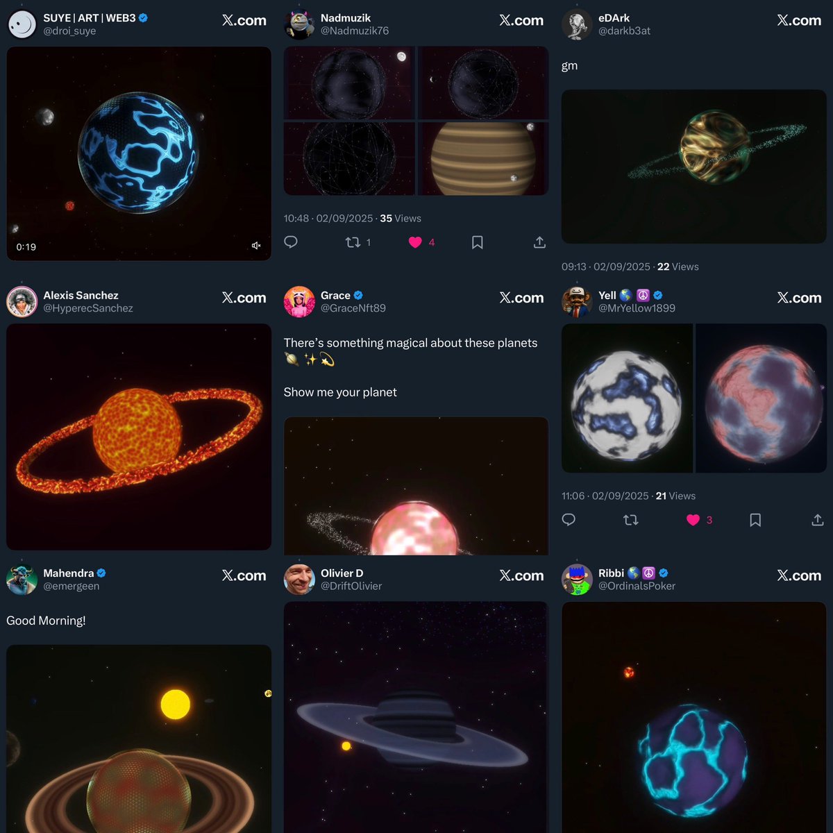 Creator (@creatorbitcoin) on Twitter photo It's a special day.
Planets ❤️ It's a special day.
Planets ❤️