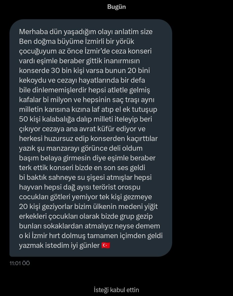 İzmirli bir takipçimizden gelen mesaj...

Durum içler acısı