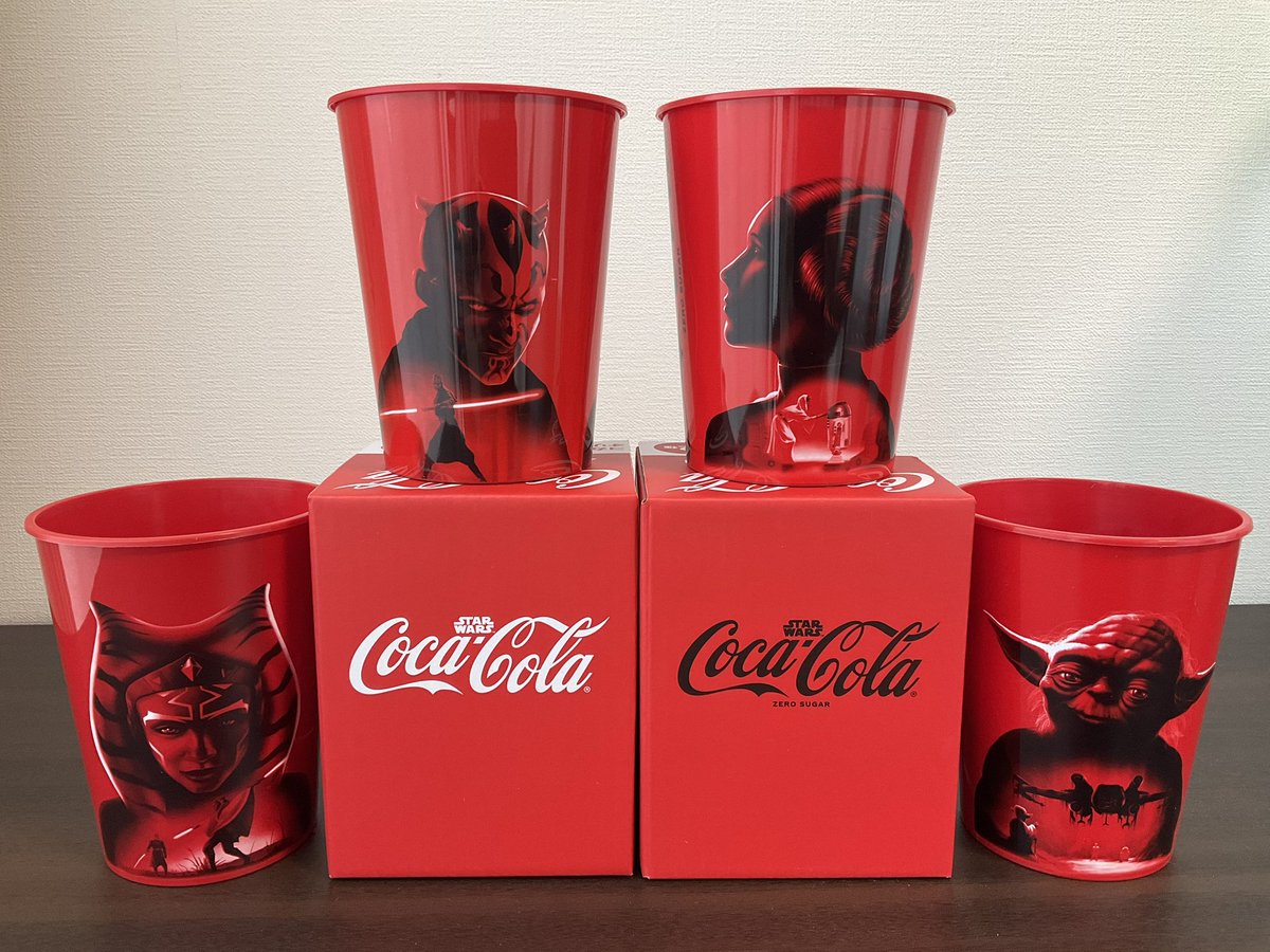 コカコーラ スター・ウォーズ タンブラー 大型ボード コカコーラ スター・ウォーズ タンブラー 大型ボード