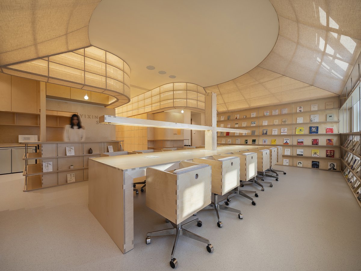 illustrarch's tweet image. Yixing Study Space by Atelier d&apos;More

#studyspace #architects #design #architecture #illustrarch