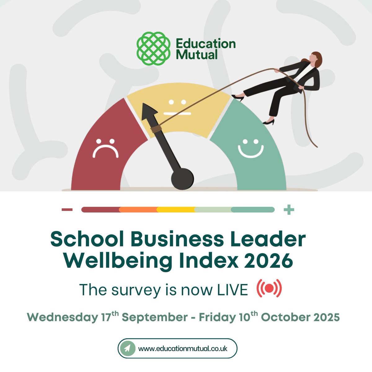 EducationMutual's tweet image. #SBLs THERES A DEADLINE APPROACHING – Friday 10th October @ 11pm

Our annual research survey is open for just a few more days – Have you had your say? 
👉 online1.snapsurveys.com/EMSBLWI2026
