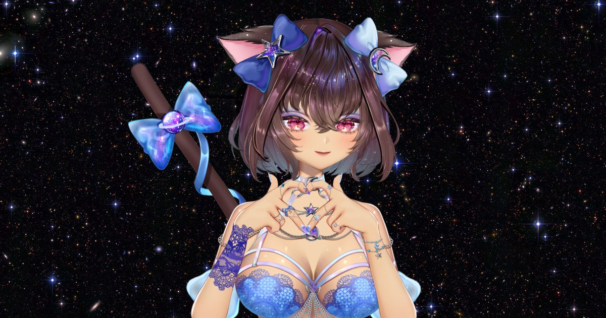 I can't wait to use this model! 💙

🎨: @/9fayu6 
🛠️: @/aMintyMelon 

#VTuber #envtuber #catgirl