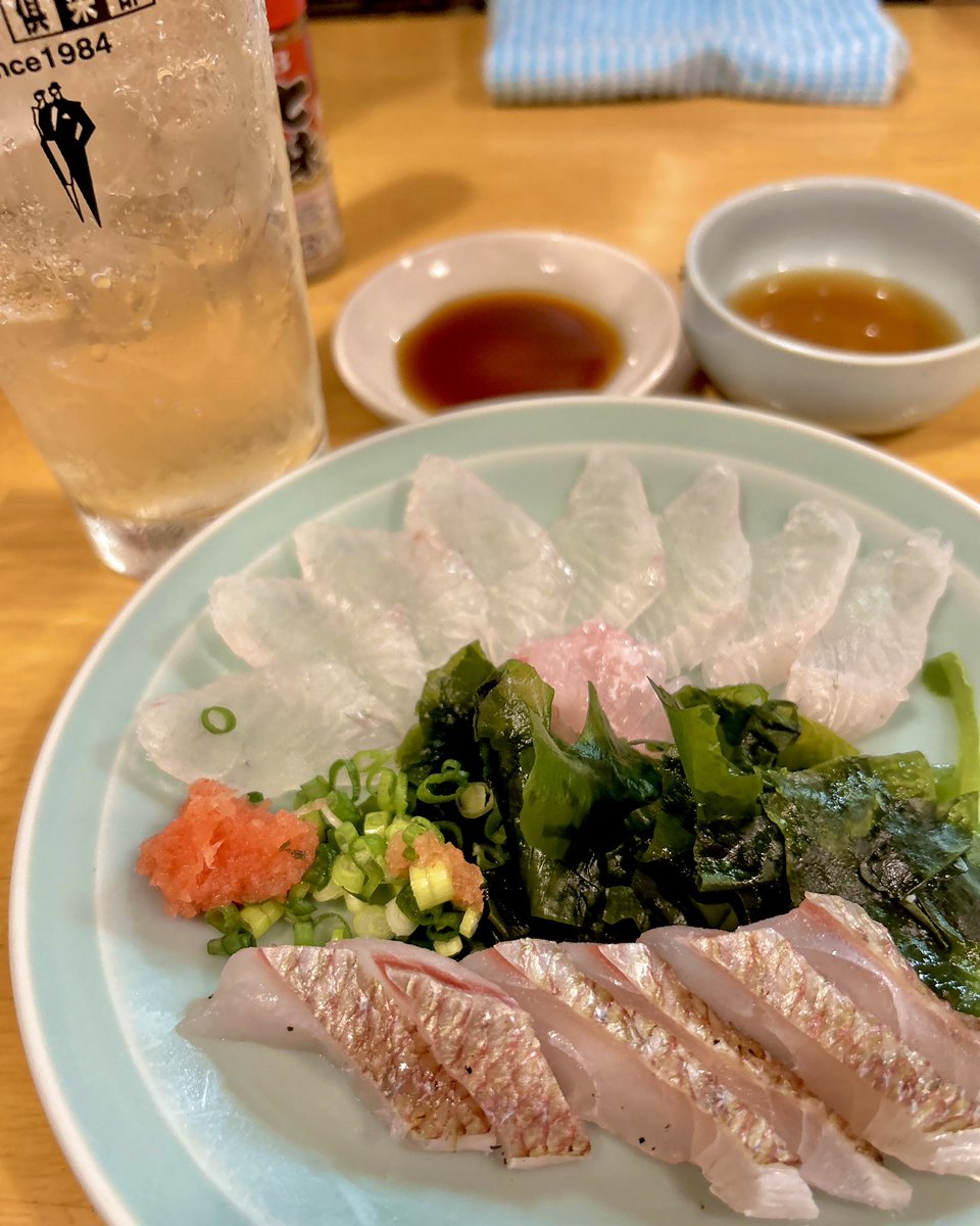 仕事もプライベートもいっぱいいっぱいの私を癒してくれるのはやっぱり行きつけの天然鯛やヒラメたちなんですよね🥹