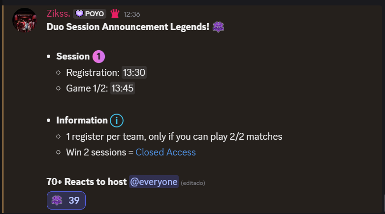 KPI Álex011 (@alexbmgame) on Twitter photo +1 POYO LEGENDS +1 POYO LEGENDS