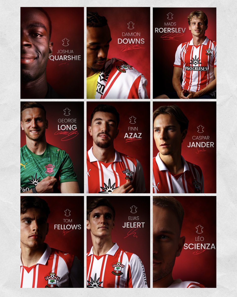 SouthamptonFC's tweet image. Your summer Saints ✍️