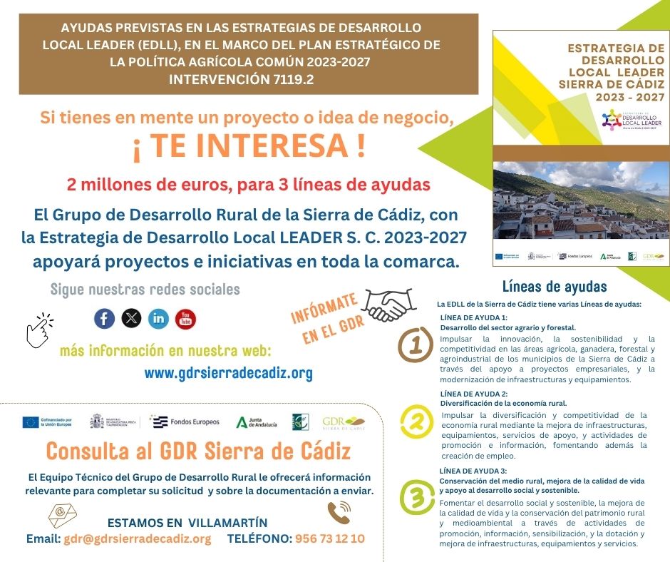 ¿Tienes un proyecto? ¡Esta estrategia puede ayudarte!
La 𝙀𝙨𝙩𝙧𝙖𝙩𝙚𝙜𝙞𝙖 𝙙𝙚 𝘿𝙚𝙨𝙖𝙧𝙧𝙤𝙡𝙡𝙤 𝙇𝙤𝙘𝙖𝙡 #Leader no es solo un plan:
es una oportunidad real para personas con ideas y ganas de transformar su entorno y hacerlo realidad.