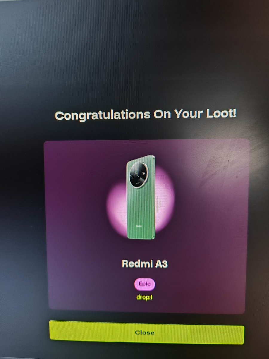 Thanks <a href="/Acurast/">Acurast</a>  for this new member to add to the rebellion.

Join on the <a href="/Acurast/">Acurast</a> network of over 120k  smartphones.
hub.acurast.com/rebellion?ref=…
#CloudRebellion #acurast #lootbox