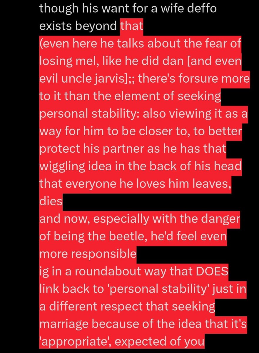 TONMANIA2K's tweet image. i #wonderIF you could partly ascribe ted wanting so bad to marry mel, to pursue &apos;stability&apos; and a normative relationship to his experiences in his past relationship - like, he&apos;s getting older it didnt work out last time so it #hasto