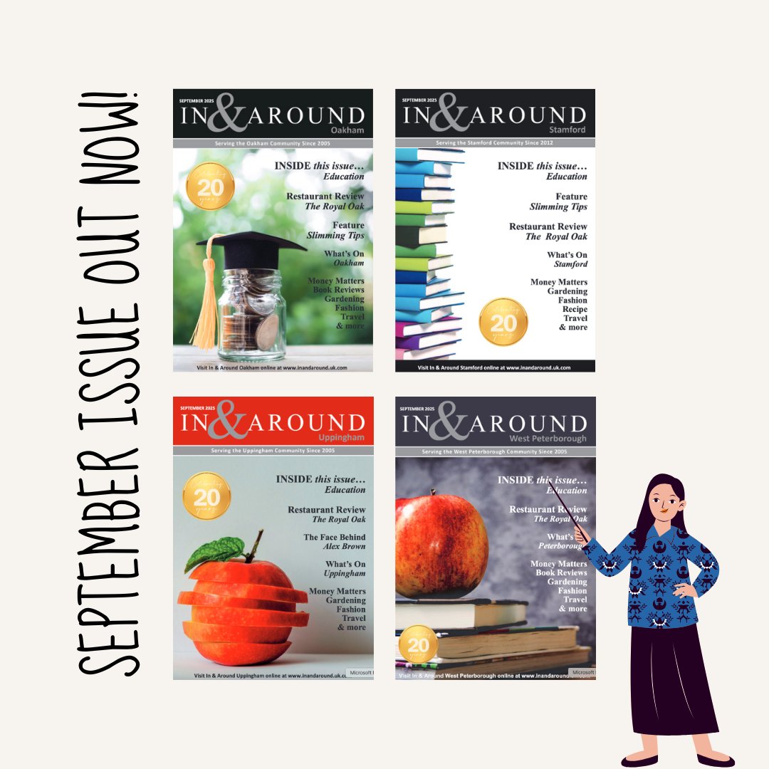New Issue out now!

The September issue of I&amp;A is out now!

Link in bio.

#Rutland #westpeterborough #stamford #uppingham #oakham #magazine #localbusinesses