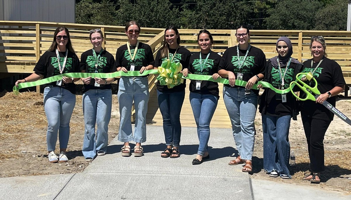 Ribbon Cutting 2025 #GritGoalsGrowth #EveryEagle <a href="/PCS_STEM/">PCS_STEM</a>