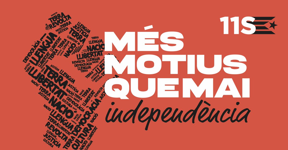 ⬛️⬜️ Fem públic el nostre manifest per aquest 11-S: TENIM MÉS MOTIUS QUE MAI

"Tenim més motius que mai per preparar un nou embat, més fort, més valent i més definitiu que el de 2017. La independència no és una opció, és una necessitat. És urgent!"

🔗assemblea.cat/manifest-tenim…
