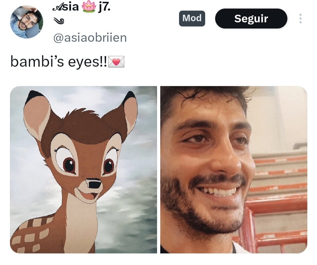 Veronic51399863's tweet photo. Questa é una grandissima offesa a Bambi https://t.co/O35eGSf4Vy