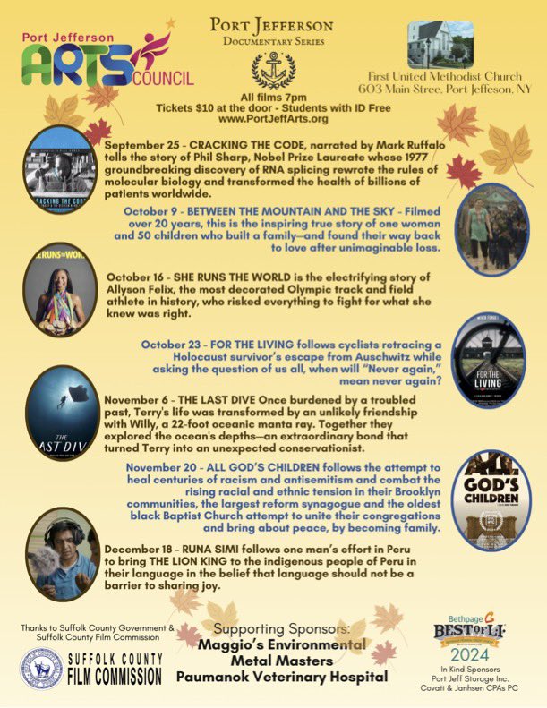 Port Jeff Doc Series tweet media