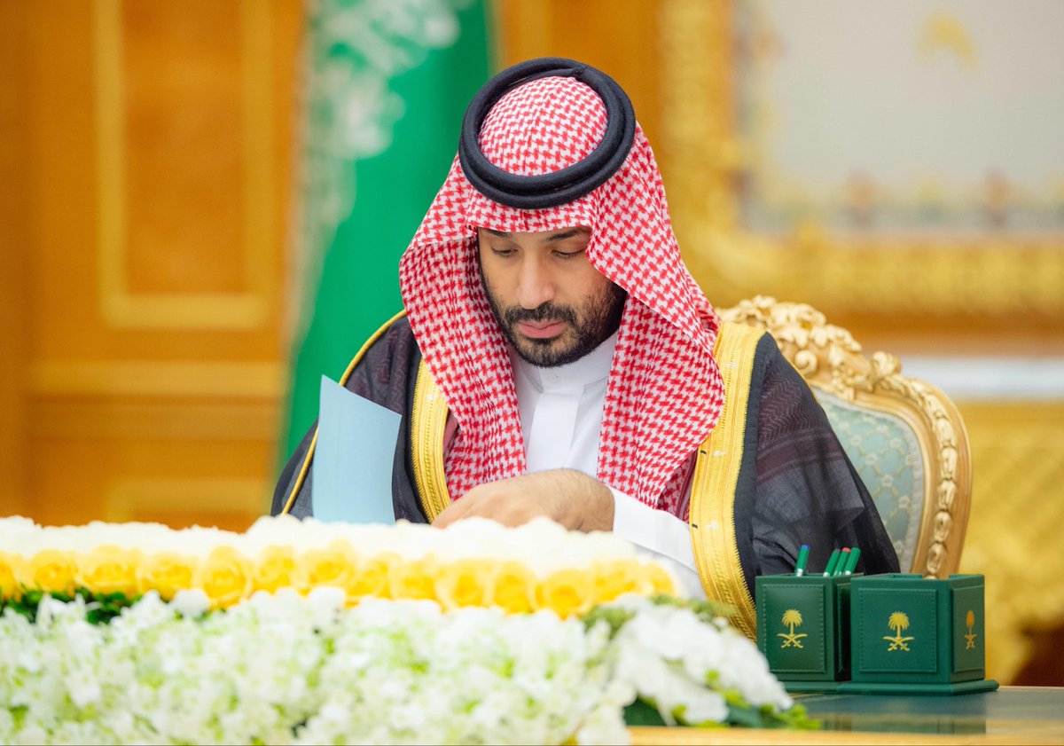 #ولي_العهد يرأس جلسة #مجلس_الوزراء في الرياض.

-
