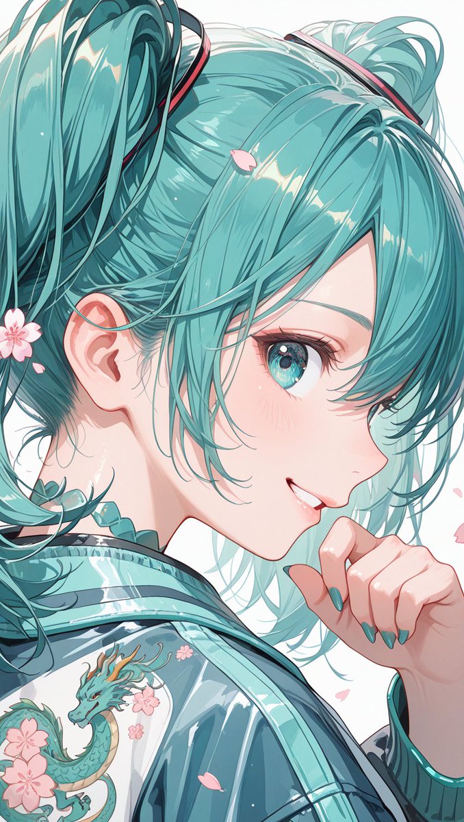 ♪726
初音ミク×スカジャン
#初音ミク
#AIイラスト