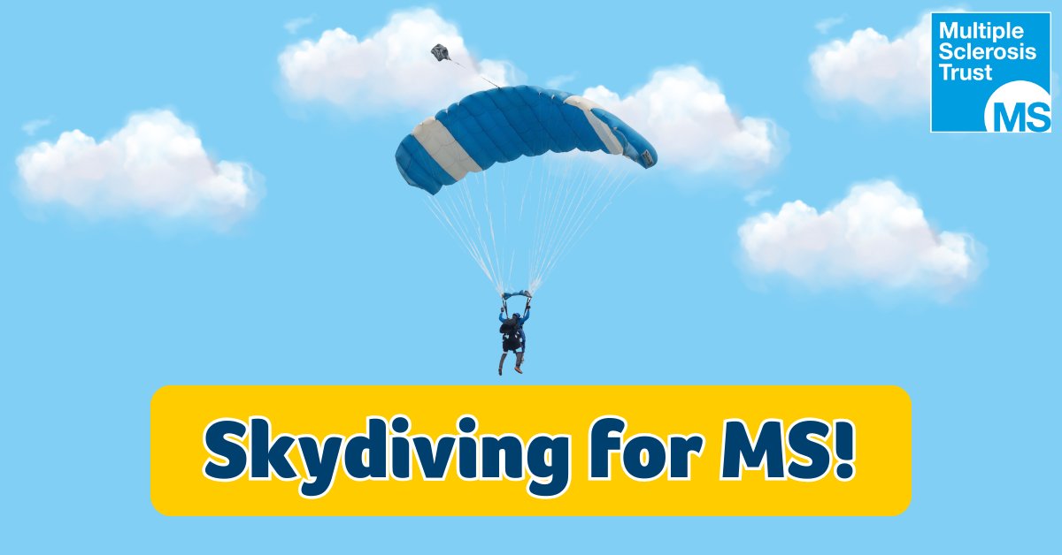 MSTrust's tweet image. Soaring through through the sky from 10,000 or even 15,000 feet whilst raising funds and awareness for people living with #MS?  Just sign the dotted line and have an unforgettable experience whilst also being a force for good. Sign up now: pulse.ly/4g0r4Pulse