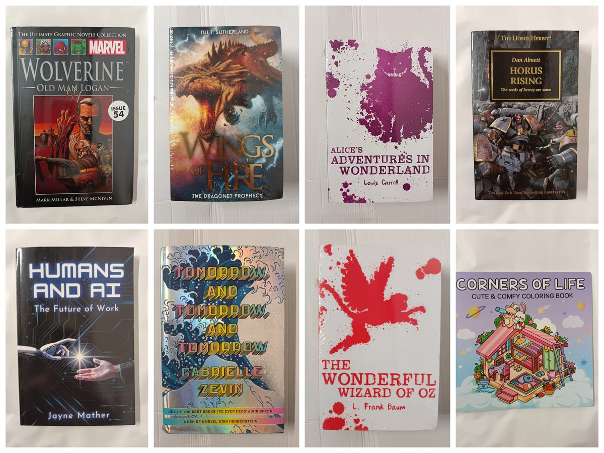 Some of the books we've listed today. As usual it's an eclectic selection!