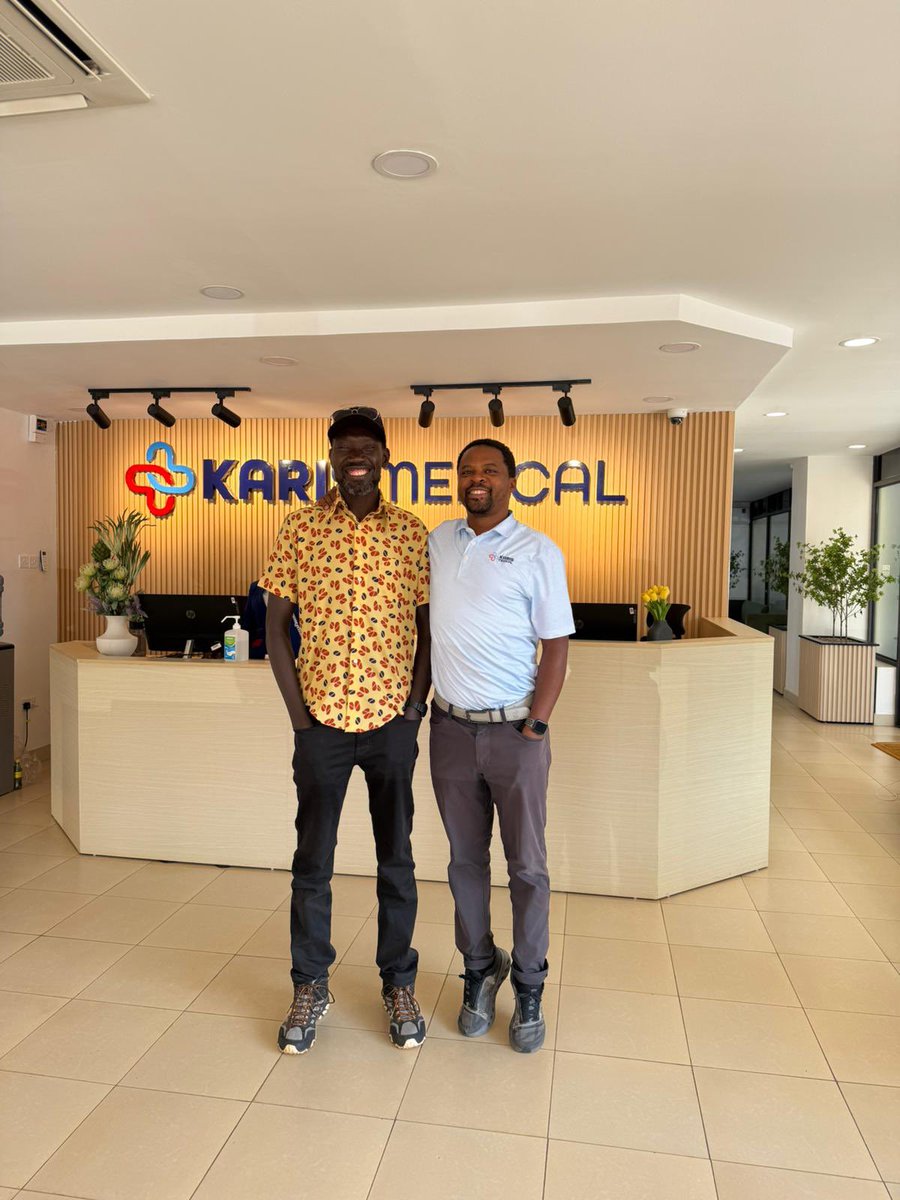 The Northerner (@gerard_iga) on Twitter photo Was really nice swinging by <a href="/KarisMedical/">Karis Medical</a> and catching up again with <a href="/andykristian/">Andy Kristian Agaba</a> after almost 20 years. Impressive setup and a clear commitment to excellence! Love it!
PS: Donβt believe any woke propaganda you hear. We are height-mates! Was really nice swinging by <a href="/KarisMedical/">Karis Medical</a> and catching up again with <a href="/andykristian/">Andy Kristian Agaba</a> after almost 20 years. Impressive setup and a clear commitment to excellence! Love it!
PS: Donβt believe any woke propaganda you hear. We are height-mates!