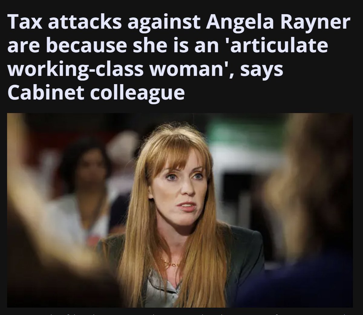 "Articulate"? She sounds like Vicky Pollard with a mouth full of cola cubes.