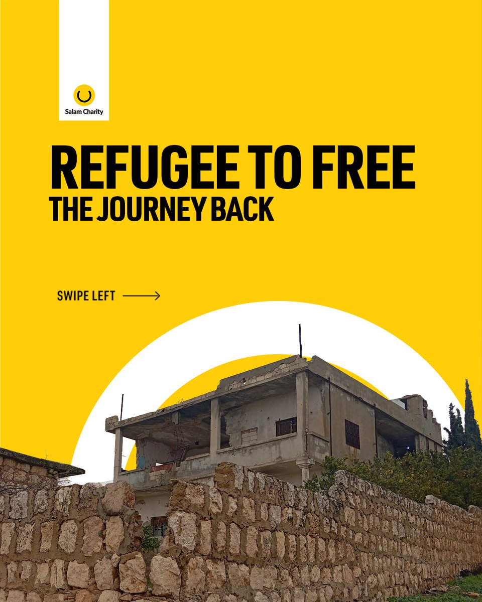 salamcharityuk's tweet image. Many Syrian refugees are now returning home from Lebanon, but what they find is far from the life they left behind.
We can help them rebuild, so families can start again.

Support the journey from refugee to free at salamcharity.org.uk

#SupportSyria #RefugeeToFree #SaySalam