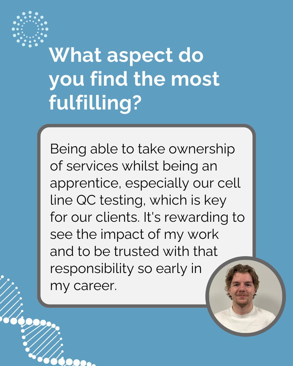 NorthGene's tweet image. Introducing Harry, our Laboratory Scientist Apprentice 👋

He’s an important part of our team, always ready to help and performing everything from DNA extraction to sterility testing 🧬 

More NorthGene™ introductions are coming soon 👀

#MeetTheTeam #Scientist #Laboratory