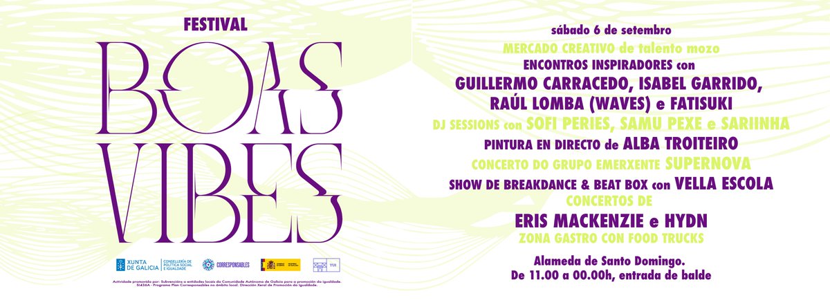 📍#HxHBaixoMiño 

📻105.1 FM🖥️ serbaixomino.com 

🎤 Comentamos la primera parte de la programación del Cineclub de Tui para este mes de septiembre y repasamos las actividades de la segunda edición del Boas Vibes en <a href="/Concellotui/">Concello de Tui</a> con la concejala Ana Núñez