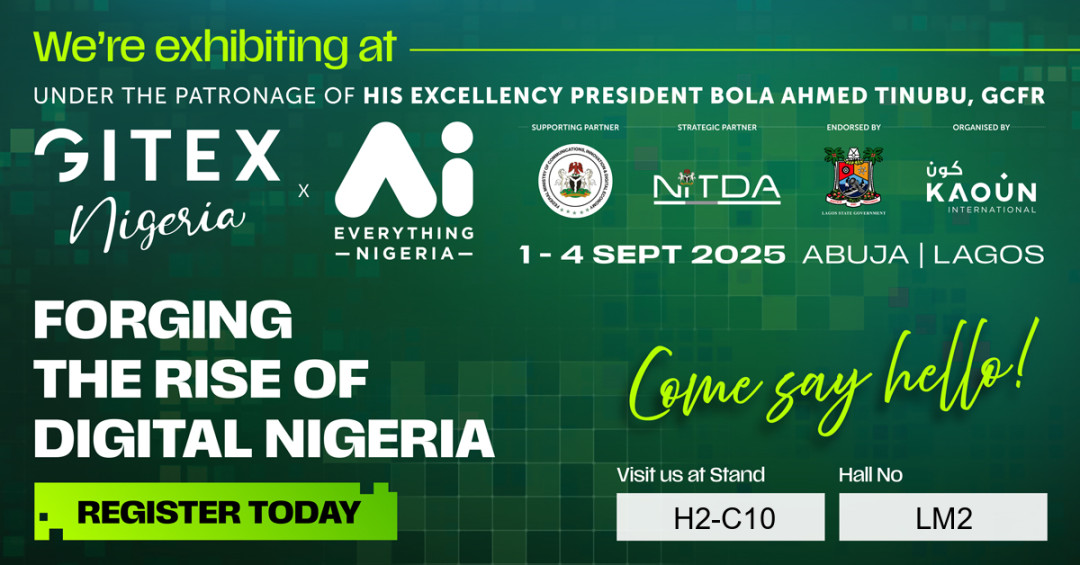 useAllPost's tweet image. 🚀 Exciting news!
AllPost is thrilled to announce that we’ll be exhibiting at GITEX Nigeria!
Come visit us (LM2 H2-C10) and discover the latest in tech and innovation.
We can’t wait to connect with you! See you there! 🎉
#GITEXNigeria #AllPost #TechInnovation