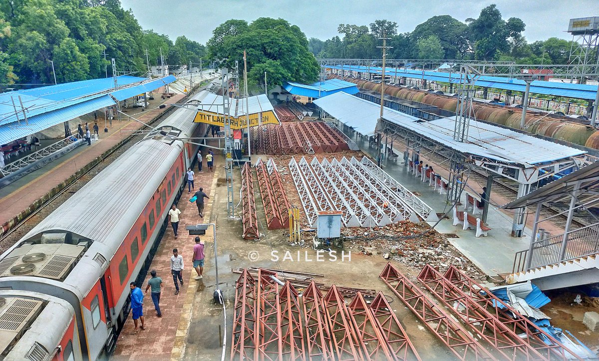 Sailesh Agasti (@saileshagasti57) on Twitter photo Redevelopment Of TITILAGARH Jn. Railway Station is going on under ABSS (Amrit Bharat Station Scheme) with Multiple Work Orders. <a href="/OdishaRail/">OdishaRailUsers - Multimodal Connectivity Forum</a> Redevelopment Of TITILAGARH Jn. Railway Station is going on under ABSS (Amrit Bharat Station Scheme) with Multiple Work Orders. <a href="/OdishaRail/">OdishaRailUsers - Multimodal Connectivity Forum</a>