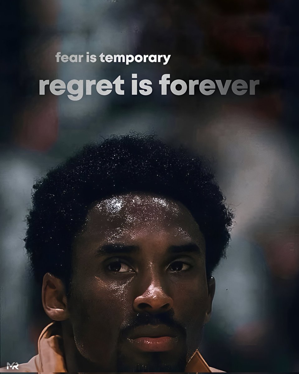 Gm
Fear only lasts for a moment, but regret can stay with you forever. Face your fears today so you don’t have to live with.
#GM