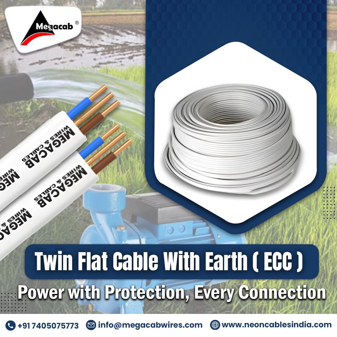 neoncables's tweet image. ⚡ Power with Protection, Every Connection ⚡
📞 Call/WhatsApp: +91 7405075773
📩 Email: info@megacabwires.com
🌐 Website: neoncablesindia.com
#TwinFlatCable #ElectricalSafety #PowerWithProtection #MegacabWires #WiresAndCables #SafeConnections #ElectricalSolutions