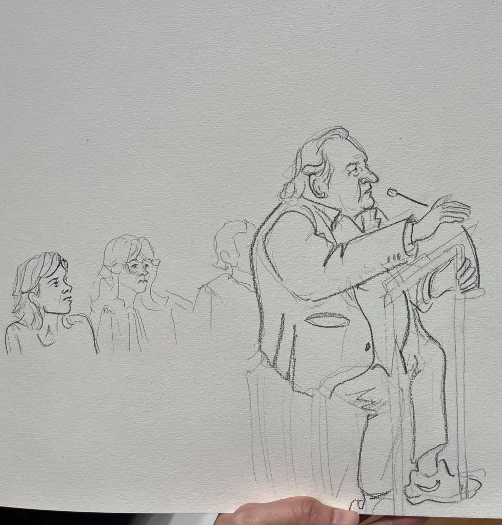 MarionDub's tweet image. Gérard #Depardieu sera jugé pour #viols et agressions sexuelles sur Charlotte Arnould en août 2018. 
7 ans après les faits, la justice ordonne la tenue d’un #procès devant la cour criminelle de #Paris 
Croquis ✍️réalisé lors de son procès pour agressions sexuelles en mars dernier