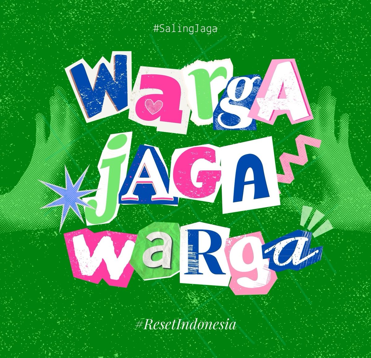 💚🩷💙
#ResetIndonesia #wargajagawarga #ArtistBersuara