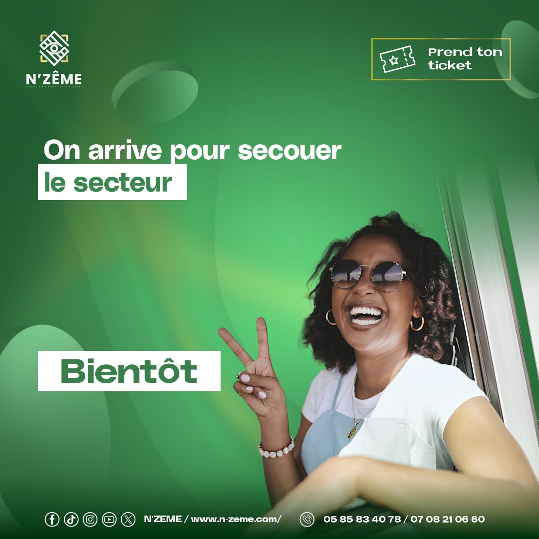 akiry_solutions's tweet image. 🚨
« Il y a toujours un avant et un après.
N&apos;ZÊME sera ton après. 
Derrière ce nom, une révolution.
#NZÊME »
#NZÊME #Digitale #Innovationci #InnovationAfricaine #TechCI #TechAfricaine #StartupCI  #RevolutionDigitale
n-zeme.com