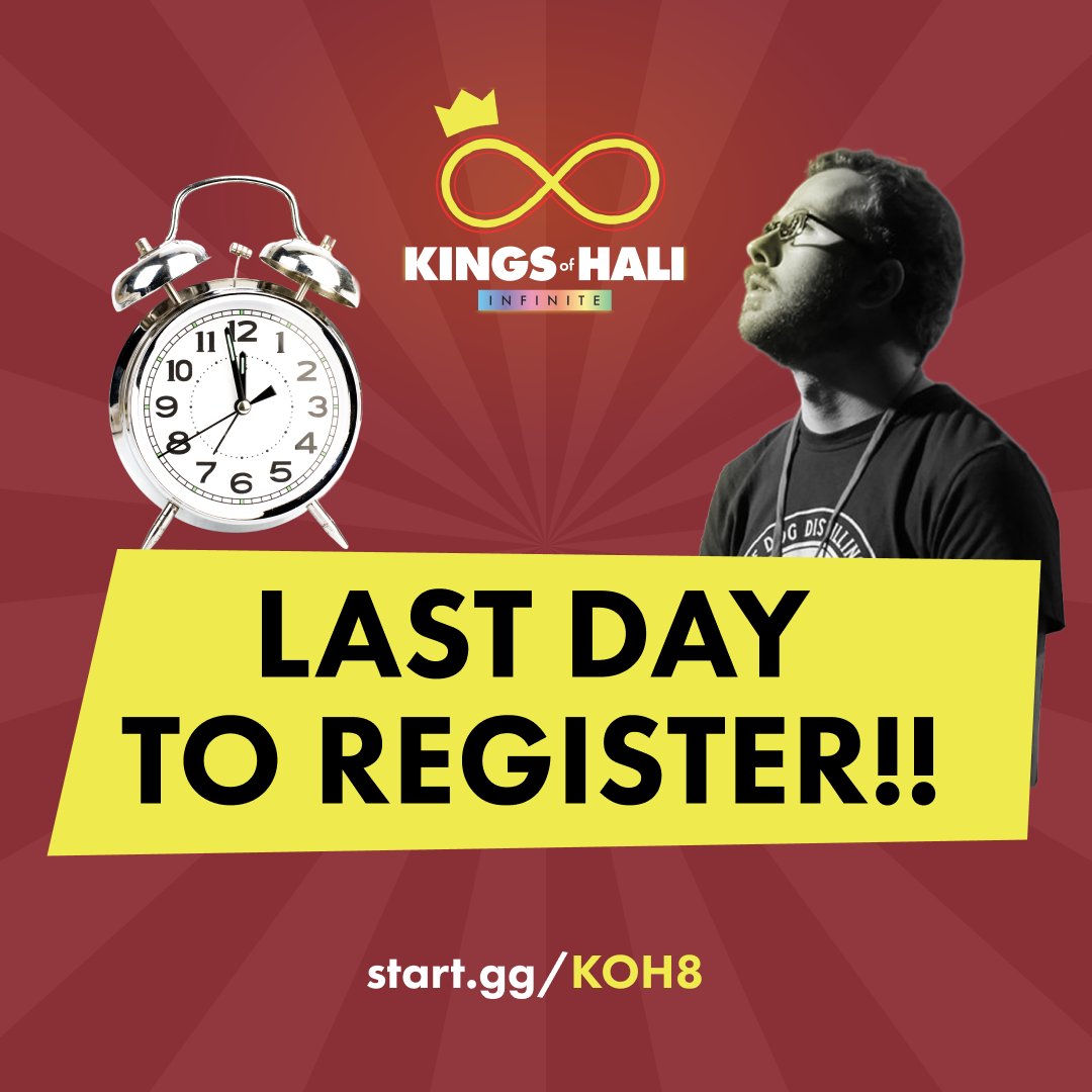 Registration closes at 11:59PM AST tonight. It's your last chance. Register now! ⏳