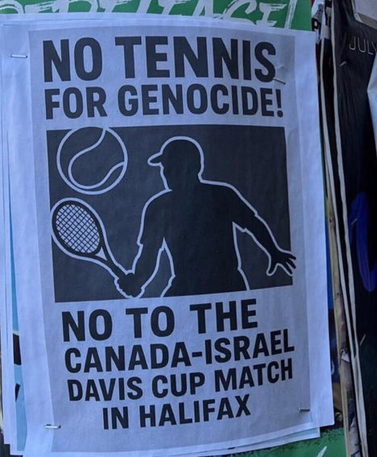 Ep. 167: Cancel Canada-Israel Davis Cup

<a href="/nkalamb/">Nathan Kalman-Lamb</a> is joined by five special guests to discuss why it is imperative Canada pulls the plug on the September 12/13 Davis Cup match in Halifax.

open.spotify.com/episode/4H1y9T…