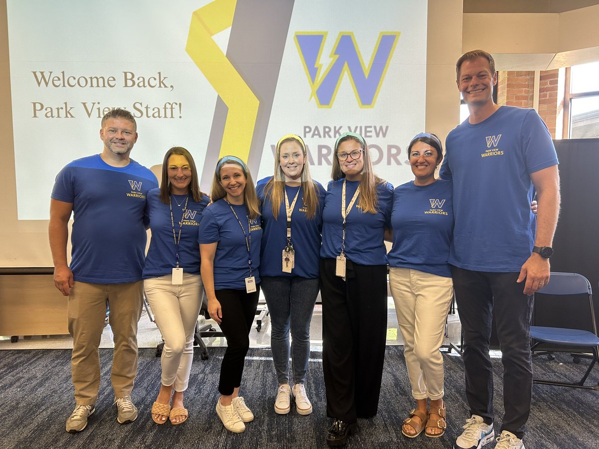 All smiles from our admin team as we kick off another year at Morton Grove SD 70!💙💛 We are grateful to serve such inspiring students, staff &amp; families. 

Here’s to learning, laughter &amp; impact—together! #MGSD70 #BackToSchool