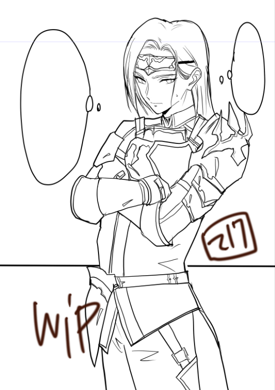 さっき向こうにはなげたけど、こちらにも投げますか…
９月の本、進捗まだ駄目です。線画作画コストが死にそうです。まだ白いジェイムズ君を置く。(パーツが足りてません)

11月はひっさしぶりに一般向けギャグが描きたいとなりました。インサガとリベサガ。