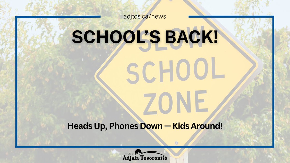 📚✏️ School’s back! Let’s keep our kids safe — slow down in school zones, watch for crossing guards, and stop for buses. Together, we can make sure every student gets to and from school safely. 🚸 #BackToSchool #SafetyFirst #SchoolZone
