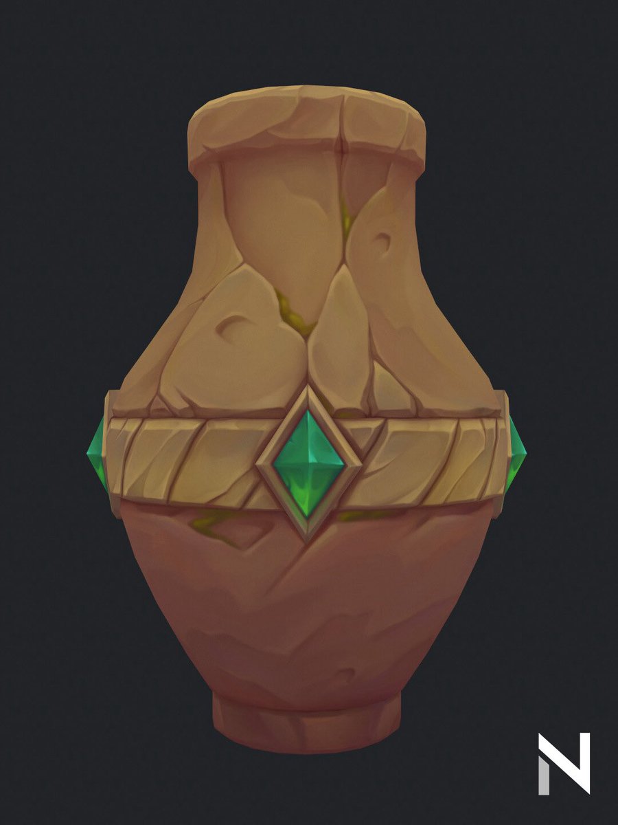 Student texturing work from my handpaint course 🎨 

Pipeline: PBR+Handpaint

artstation.com/mariacaballero
