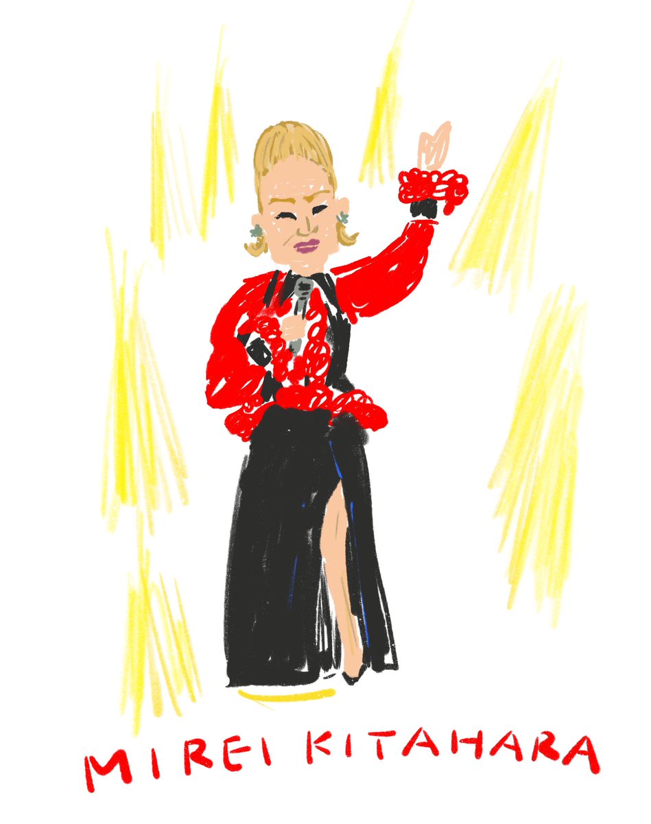 北原ミレイ「石狩挽歌」に釘付け。歌声もビジュアルもめちゃカッコよかった。