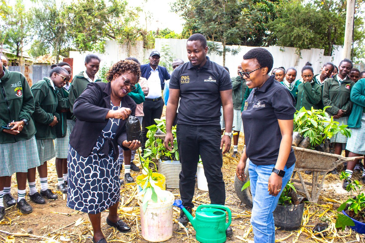 As part of realizing our #BeyondDreams Campaign, HACO visited Kyethivo Girls Secondary School for: ✨ Mentorship sessions ✨ Tree planting for a greener future and reducing our carbon footprint

Empowering girls today = transforming communities tomorrow.