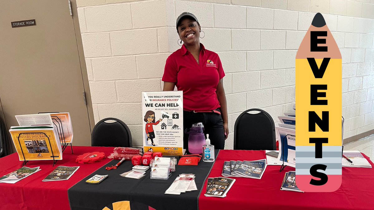 MD_Insurance's tweet image. There's always something to learn about insurance! Meet us in person or online. View our calendar of events here: insurance.maryland.gov/Pages/events.a… #MDinsurance #InsuranceMatters #Events