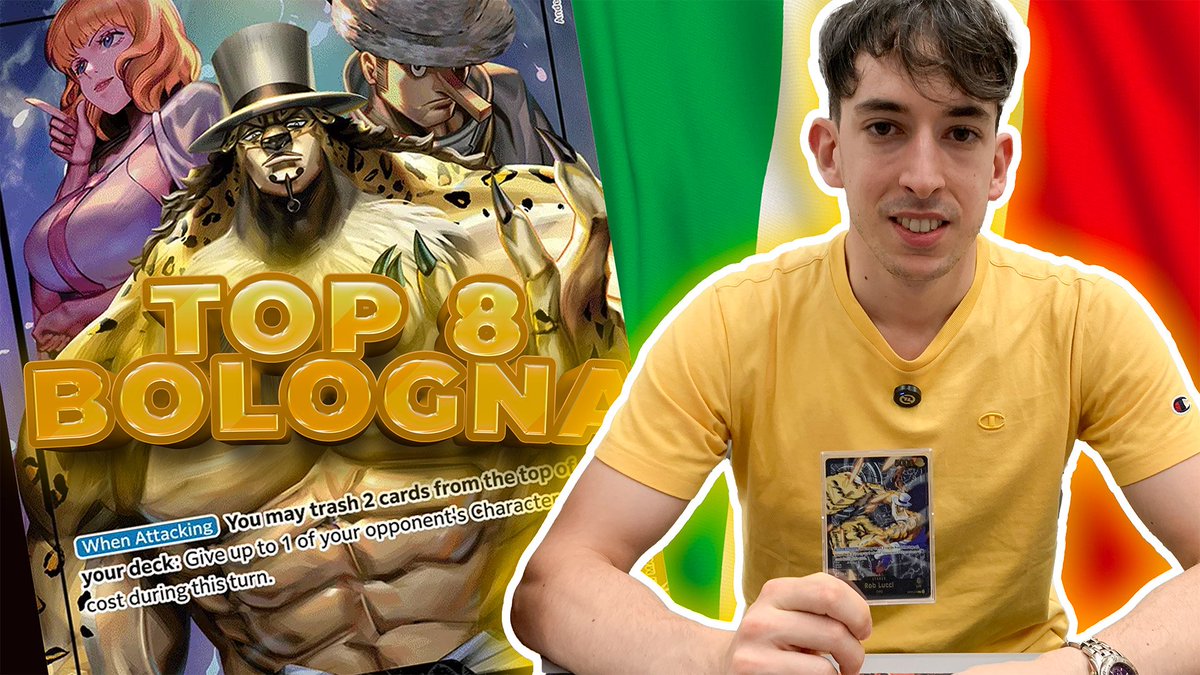 Luigi Amato (@luigiamatotcg) on Twitter photo The Lucci GOAT <a href="/Progress_2126/">Mirko Zanelli</a> with the help of <a href="/Kaminari_OPtcg/">William Pizzi</a> made top 8 in the first Post Banned Regional‼️
youtu.be/F915Nlh0atg?si…
<a href="/Scinanigansss/">Scinanigansss</a>
#onepiecetcg #ONEPIECE #onepiececardgame The Lucci GOAT <a href="/Progress_2126/">Mirko Zanelli</a> with the help of <a href="/Kaminari_OPtcg/">William Pizzi</a> made top 8 in the first Post Banned Regional‼️
youtu.be/F915Nlh0atg?si…
<a href="/Scinanigansss/">Scinanigansss</a>
#onepiecetcg #ONEPIECE #onepiececardgame