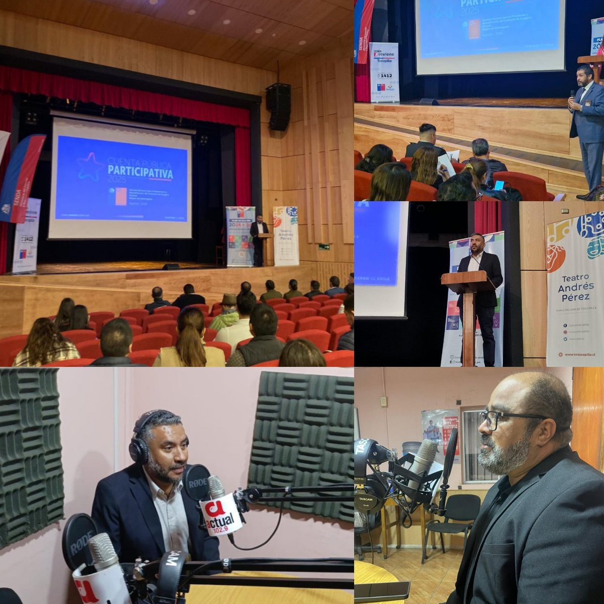 El Director Regional Nestor Maizares presentó en #Tocopilla la Cuenta Pública Participativa 2024 de SENDA Antofagasta, reforzando la transparencia y el diálogo con la comunidad.
📻 También conversamos en Radio Actual de Tocopilla sobre los principales hitos.
#SENDA #CuentaPública