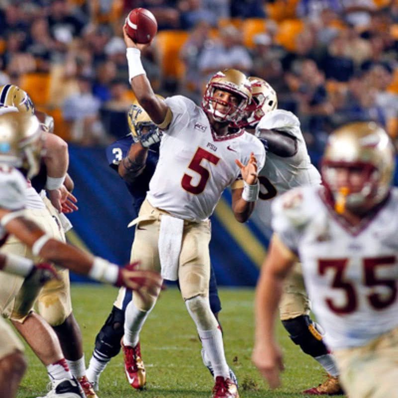 On this day 12 years ago, Florida State football began a national championship season with a 41-13 rout at Pittsburgh. In his debut, quarterback Jameis Winston went 25-for-27 passing for 356 yards and five total touchdowns, including three tosses to tight end Nick O'Leary.