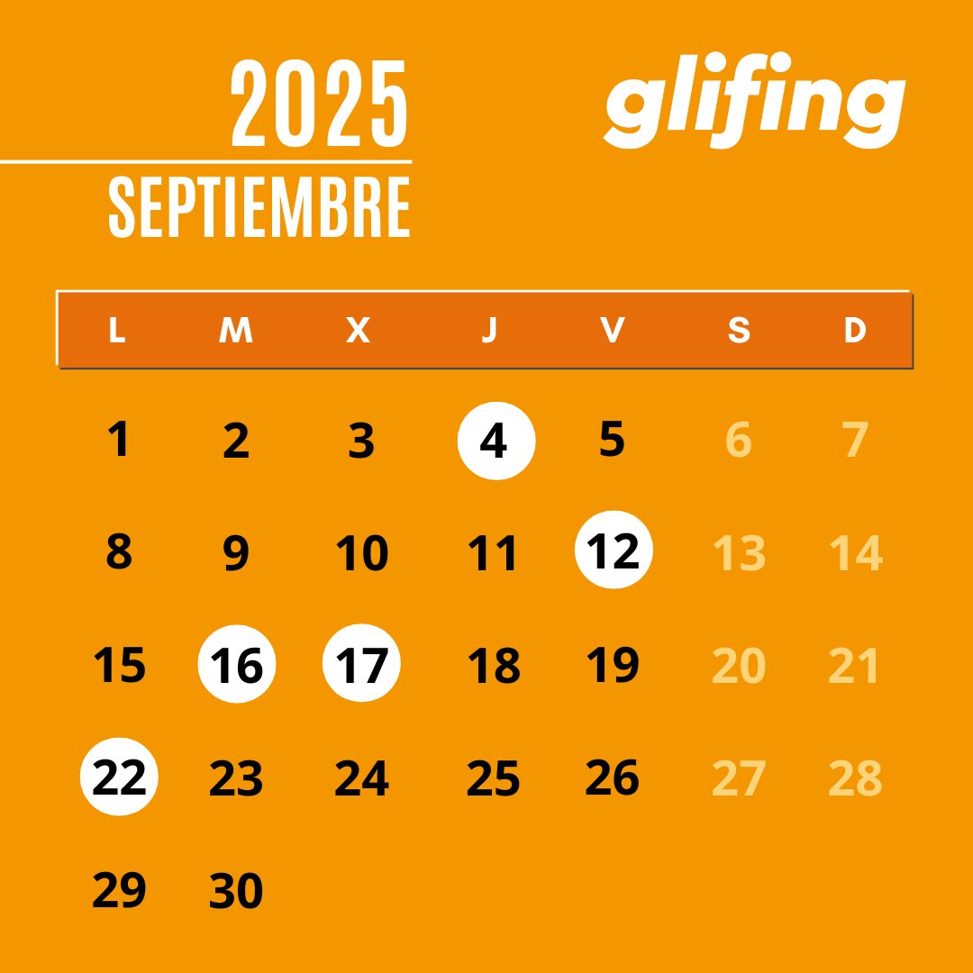 Glifing's tweet image. ¡Calendario de formaciones para clientes de Glifing durante el mes de SEPTIEMBRE! 
📅 Asegura tu participación. ¡No te lo pierdas!

🔗 Link: glifing.com/contacto_glifi…

#glifing #educacioinnovadora #comprensiolectora